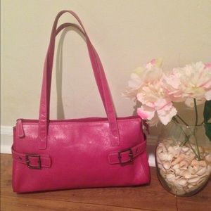 Franco Sarto pink satchel